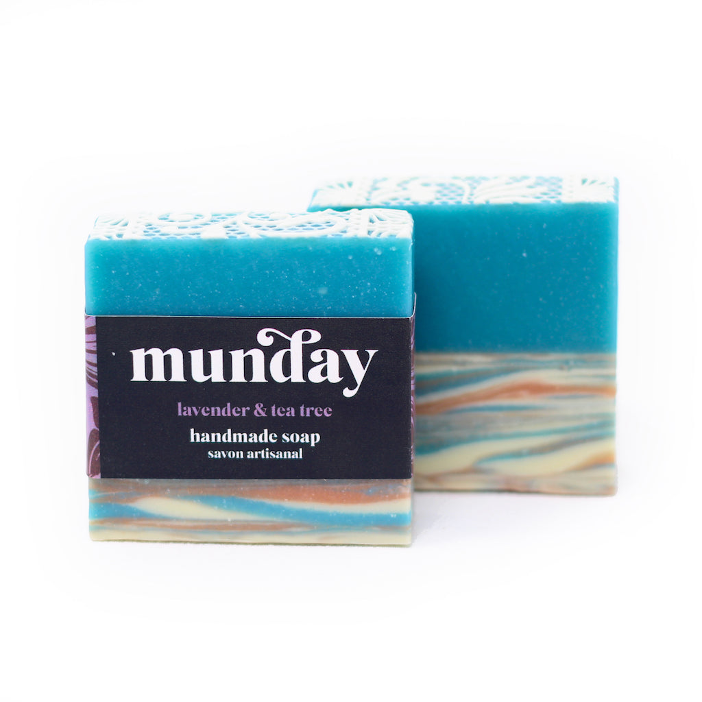 lavender and tea tree soap Natural Artisan Soap