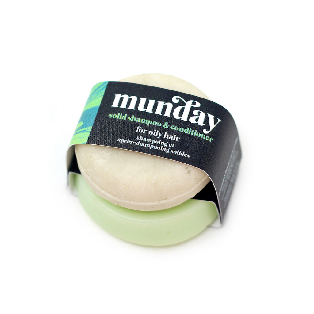 Deep Cleansing Shampoo & Conditioner Bar Duo