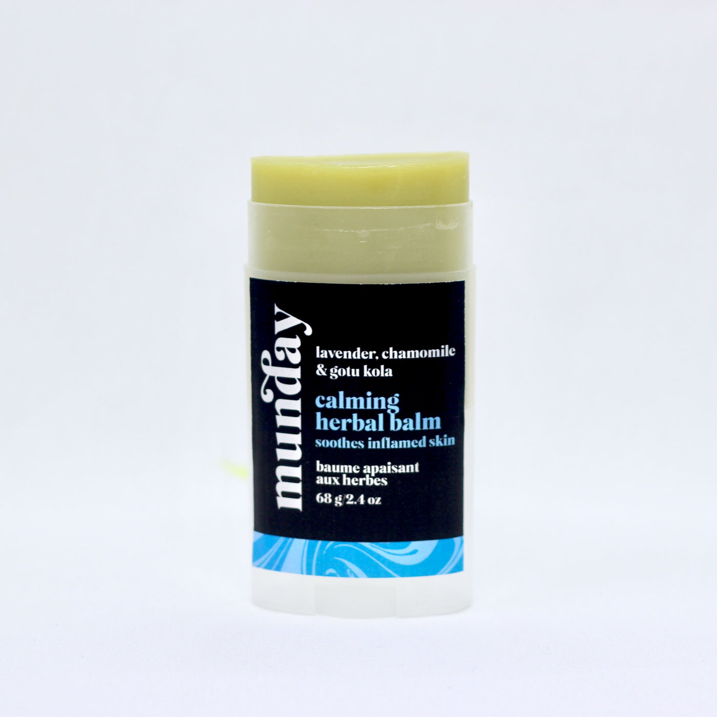 Herbal Balm infused with lavender, chamomile and gotu kola. Designed to calm the skin.