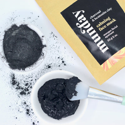 Calming Charcoal Face Mask with Bentonite clay
