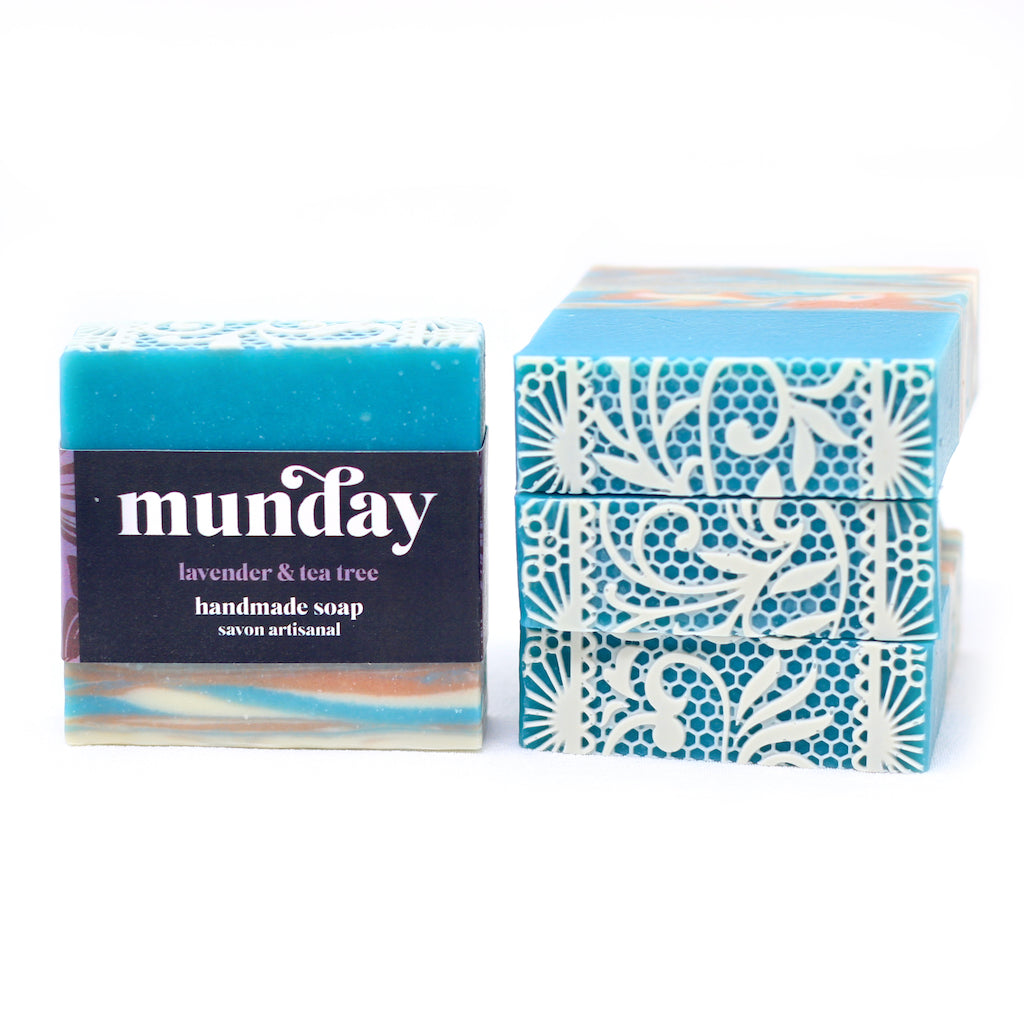 lavender and tea tree soap Natural Artisan Soap