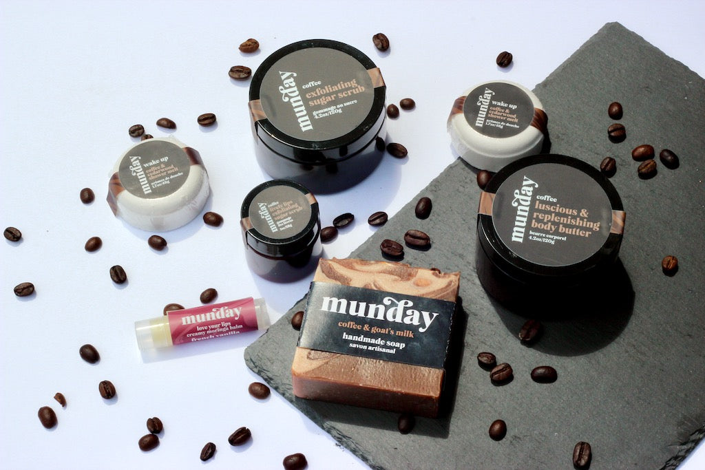 Coffee Self-Care Kit with Munday's coffee collection